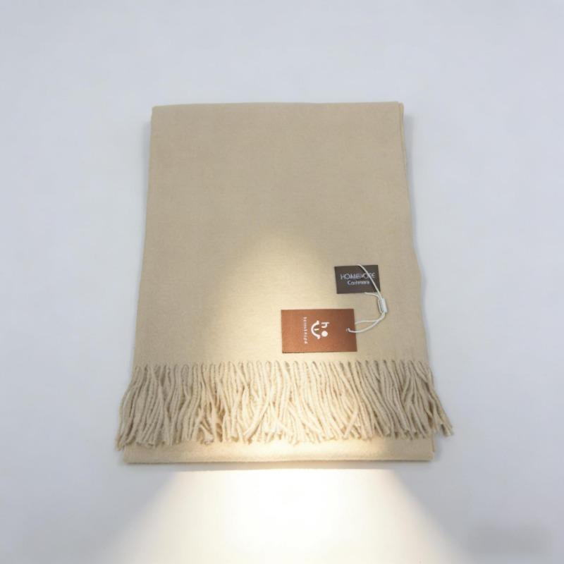 Women S Thick Korean Style Solid Faux Cashmere Scarf Winter Shawl Couple Neck Wrap