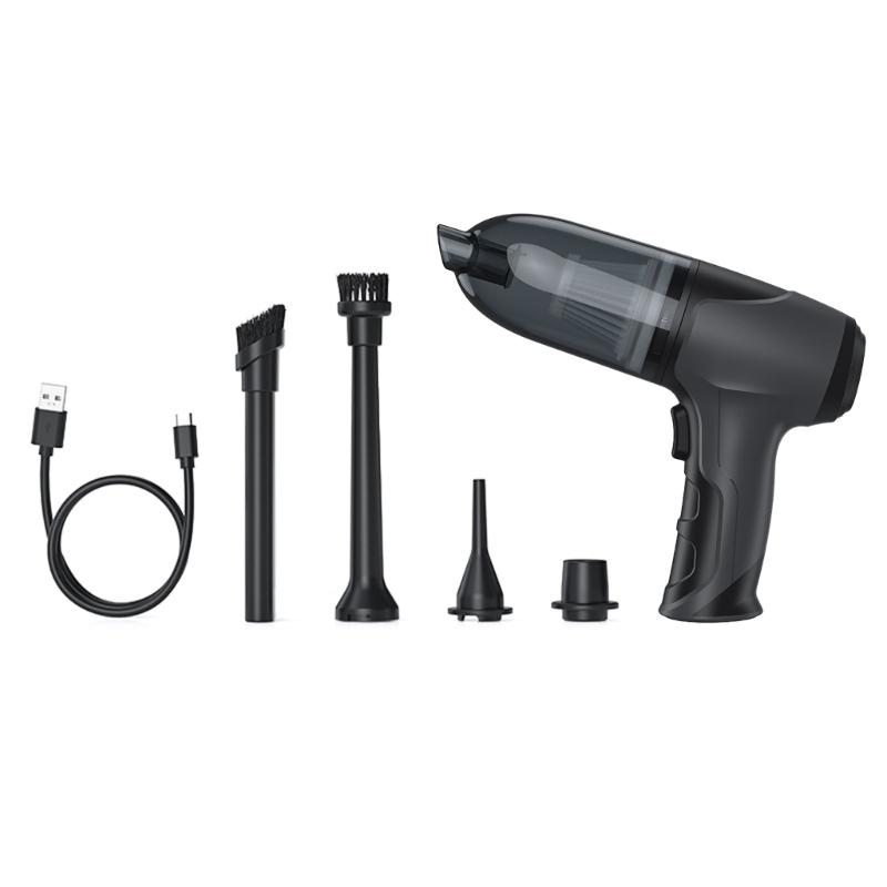 Vacuum Cleaner Highs Power Upgraded 80W Wet & Dry Handheld Car Vacuum Cleaner