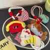 1/3 Pcs Creative Cute Cute Cartoon Doll Pendant Pendant Backpack Versatile Hanging Rope Pendant Keychain