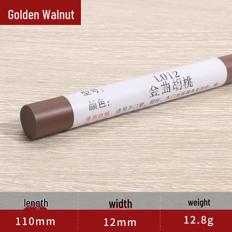 Wood Furniture Repair Pen & Crayon for Touch-Ups, Nail Holes, and Scratches