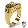Creative Lighter Style Ring Punk Style P Men's Ring