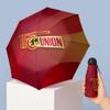 Union Berlin FC Mini 5 Fold Pocket Umbrella Compact Lightweight Anti UV Rain Sun Protection Umbrella Portable Travel Umbrella