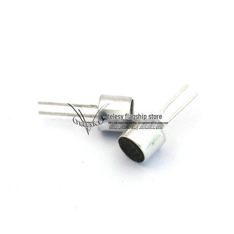 Transdutor de Microfone Eletreto 52DB 6x5mm com Pinos (Pacote de 5)