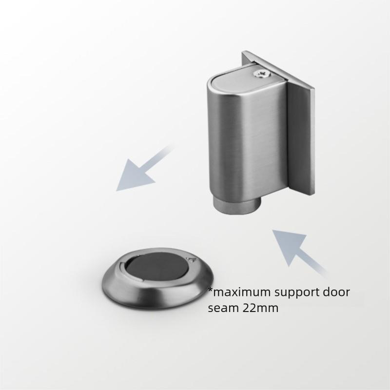 Invisible Punch-Free Door Suction Strong Magnetic Windproof Ground Suction Anti-Collision Home Bathroom Bedroom Door Block Touc