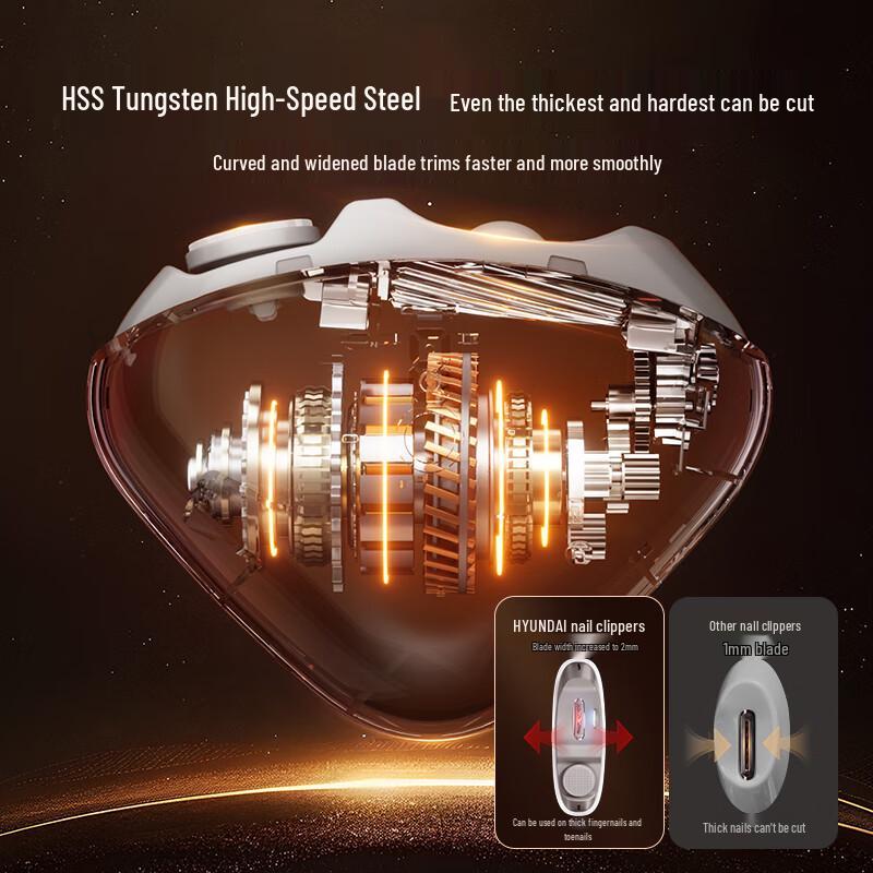 Hyundai Automatic Electric Nail Clipper and Grinder