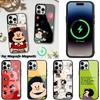Cute M-Mafaldas Phone Case For iPhone 16,15,14,13,12,11,Plus,Pro,Max,Mini Magsafe Magnetic Wireless Charging
