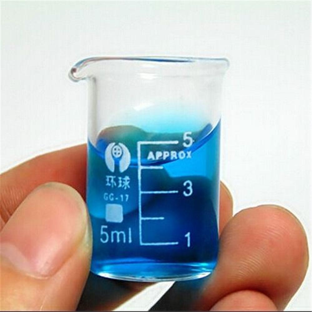 5/10/50/100ml High Borosilicate Thickened Glass Measuring Cup Beaker Daike Chemical Laboratory Supplies Teaching Instrument