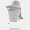 Adjustable Sun Protection Hat Neck Guard Summer Sunscreen Cap Women Fisherman Hat  Camping