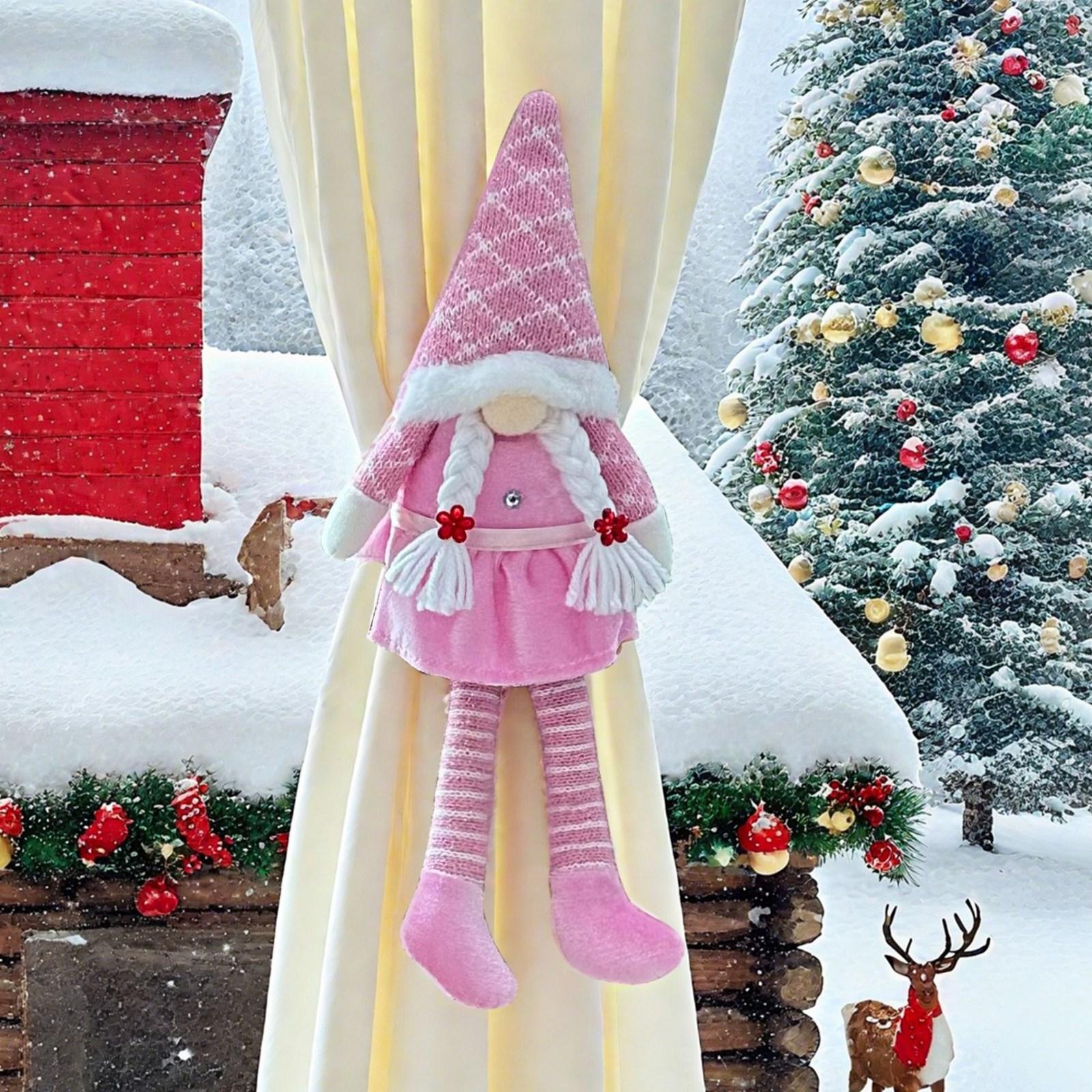 

Christmas Curtain Buckle Decorations, Christmas Curtain Buckle Creative Atmosphere Decoration For Restaurants And Hotels One Size