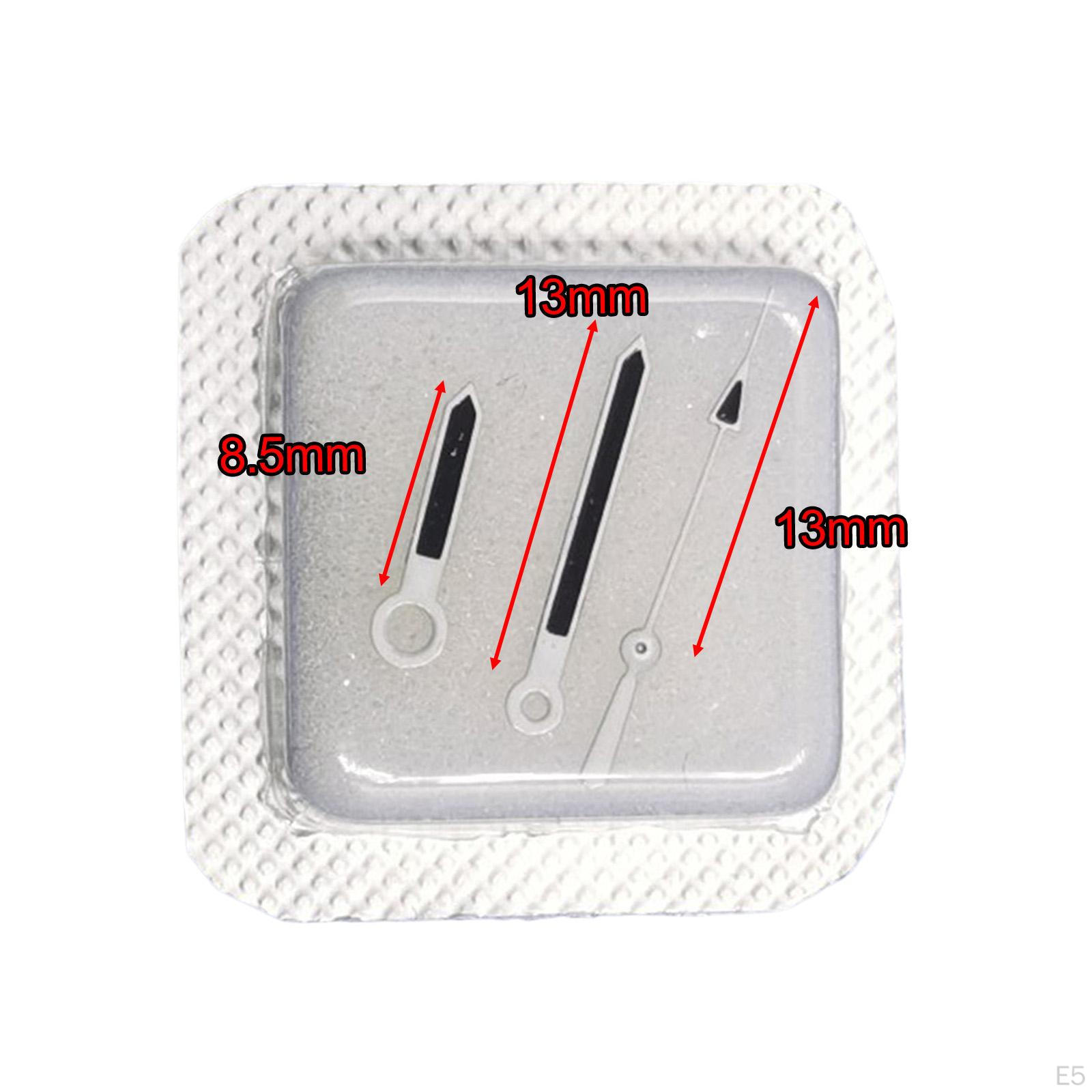 Набор прецизионных часовых стрелок для моделей NH35/NH36 белый — фото 6