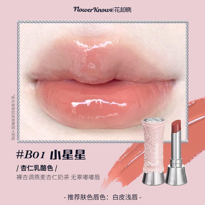 Flower Knows - Pink Swan Ballet Mirror Watery Lipstick - 3 Colors