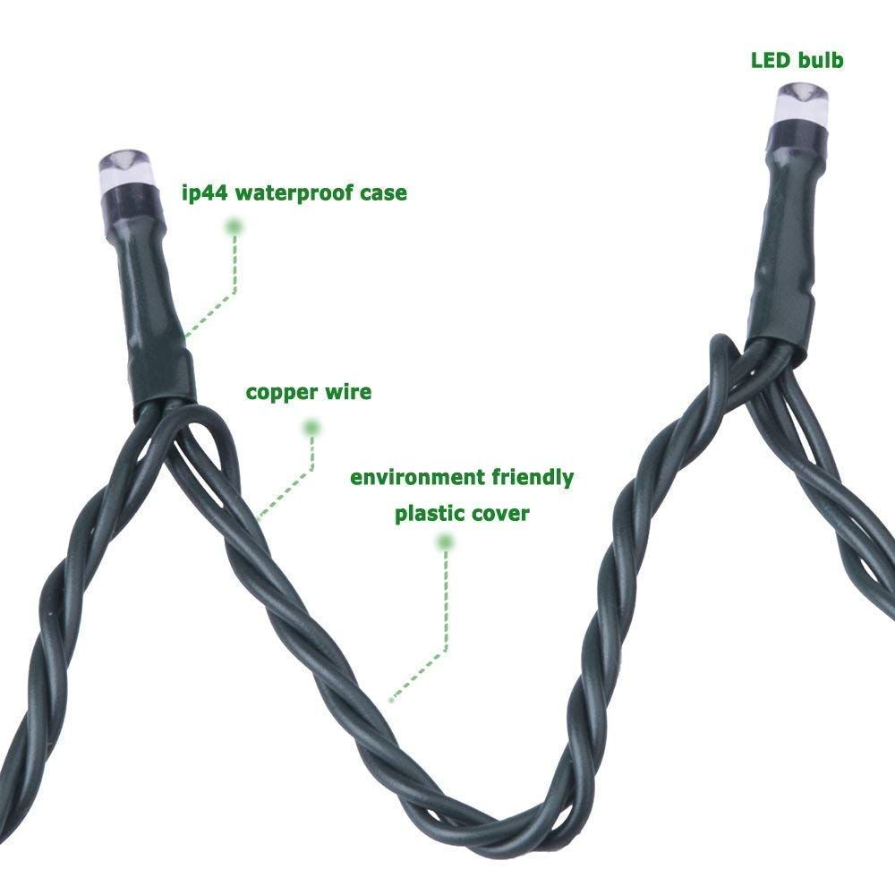 LED Rice Plastic Light for Decoration String and Series Light for Diwali Christmas Indoor Outdoor Decoration Bedroom Wedding