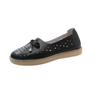 Fashion 2024 Summer New Style Fashionable and Comfortable Loafers Hollow Sandals Flat Bottom Women Work Shoes Casual Platform Shoes