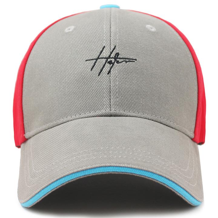 Heiteo Crunchy Ball Cap Gray Red