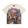 25FW European and American trendy brand G. D skull band summer new rock men's and women's loose short-sleeved T-shirt casual tee