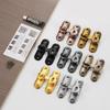 Drill Free Door Latch Lock Zinc Alloy Security Lock NEW Door Lock Buckle  Home Accessories