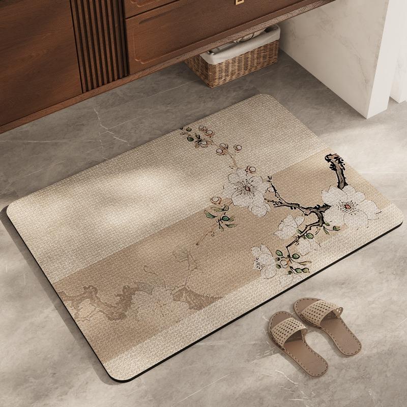 Bathroom Absorbent Diatom Mud Toilet Doormat Toilet Toilet Floor Mat Toilet Carpet
