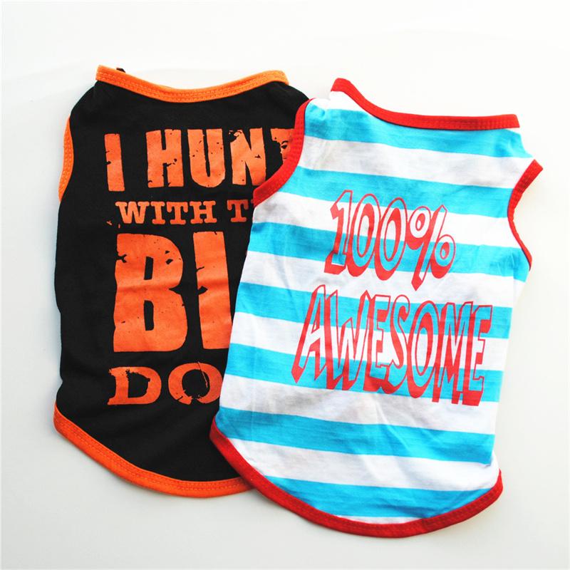 Summer Puppy Dog Cat Cooling Vest Shirt Cheap Pet Clothes for Small Dogs Boy Chihuahua Poodle Shirts Wholesale Mascotas Clothing