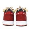 Jordan Air Jordan 1 Golden Jade Perfect Match Abrasion Resistant Low top Vintage Basketball Shoes Unisex Brick Red DC0774-182(Team1137-)