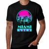 MIAMI VICE Plážové tričko estetické oblečení jednobarevná mikina pánská móda