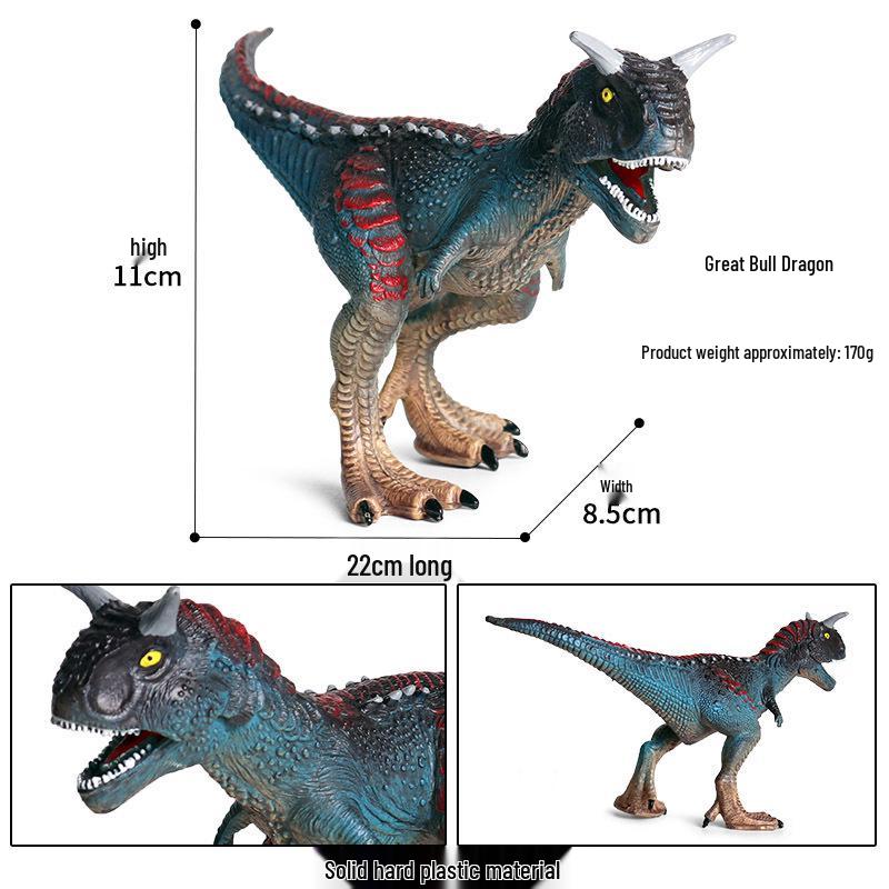 Jurassic Dinosaur Models: Spinosaurus, T. Rex, Triceratops & Stegosaurus
