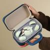 Kung Fu Travel Tea Set Ceramic Complete Outdoor Portable Tea Set Gifts One Pot, Two Cups, Four Cups