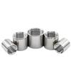 BSP Threaded Pipe Fittings Female Threaded Pipe Connector Jointer Durable Female Thread Connector