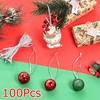 100pcs/pack Suspend Environmentally Friendly Handmade Decorations Gift Box Bright Color Christmas Silk Atmosphere DIY Adorn