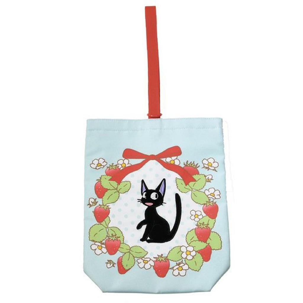 Marushin Indoor Shoes Delivery Service Strawberry Wreath Delivery Elementary Quilted Studio 1025008800 Bag, Kiki's Design, Girls' Kiki's Service,