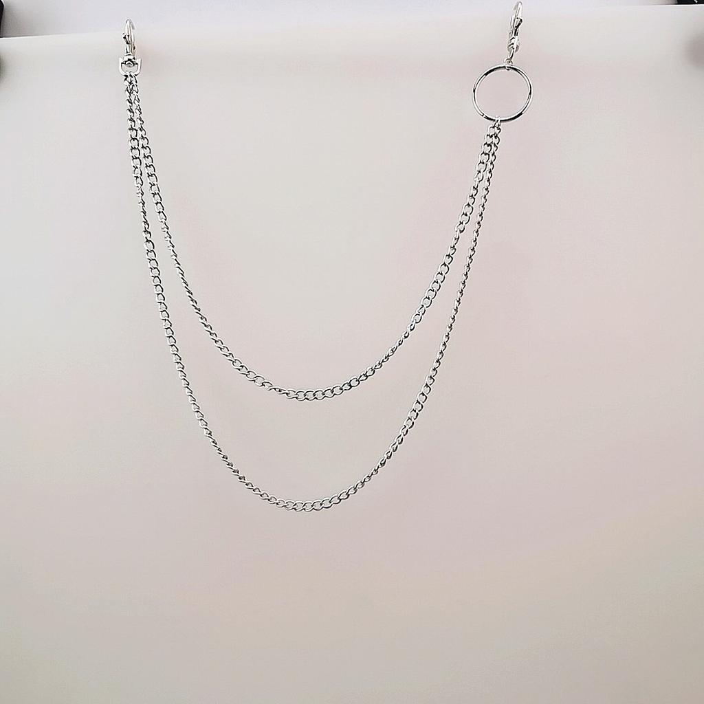 New Men's and Women's Waist Chain Rock Nightclub Metal Waist Chain Jeans Accessories