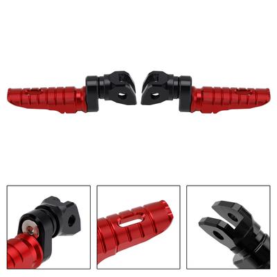 Front Footrests Foot Pegs Fit for INDIAN FTR1200 2019-2025 FTR S Red