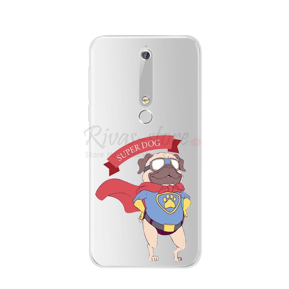 For Nokia 6.1 Nokia6.1 Phone Case Soft TPU Silicone Case For Nokia 6.1 2018 / For Nokia 6 2018 TA-1068 TA-1043 Case Back Cover