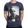 The Godfather Vito Corleone Rose Portrait Funny Graphic 100 Cotton TShirt The Godfather Tops Tees For Unisex