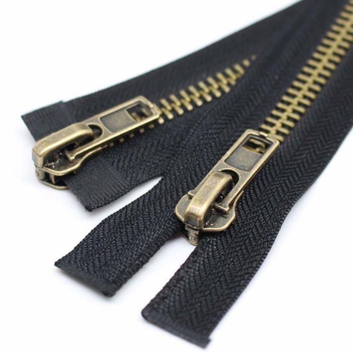 Reißverschluss - byahoga - mz10-68 - 85 cm - 2-Wege - Metall