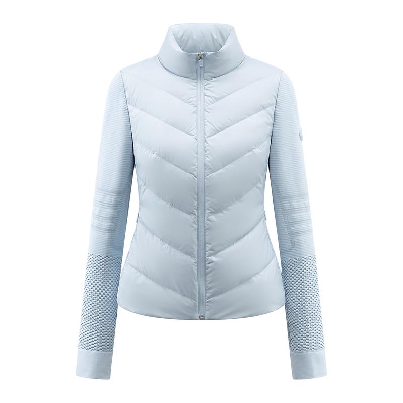 ERANLIS Women's 2025 Lightweight Slim-Fit Stand Collar Down Jacket