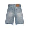 Yousheng Cropped Jeans for Women Wide Leg High Waisted Denim Pants Summer Casual Short Baggy Jeans with Pockets