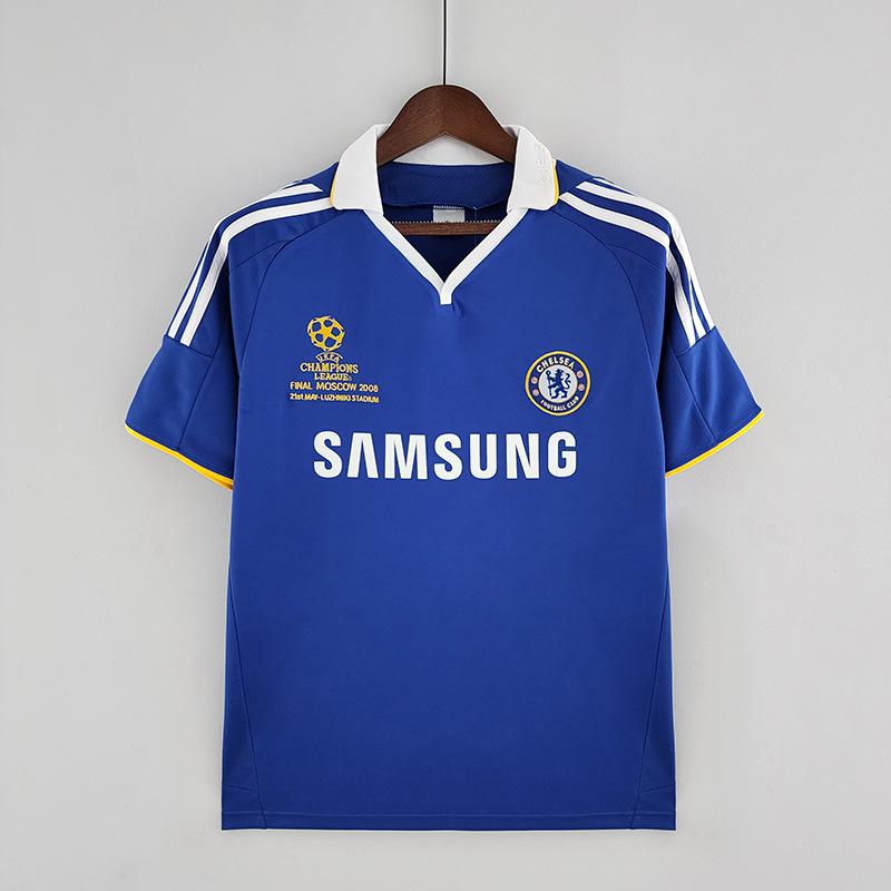1213 Chelsea retro No. 8 Desailly, No. 25 Zola short-sleeve jersey, No. 9 Torres football jersey, Champions League jersey