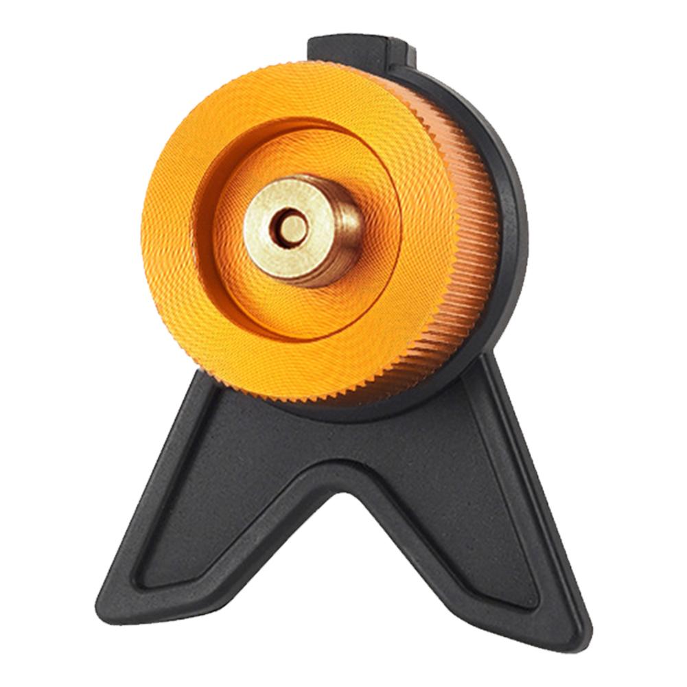 Card Type Furnace Converter with Fixed Anti Roll Bracket Camping Furnace Converter Multifunctional for Outdoor Camping жёлтый