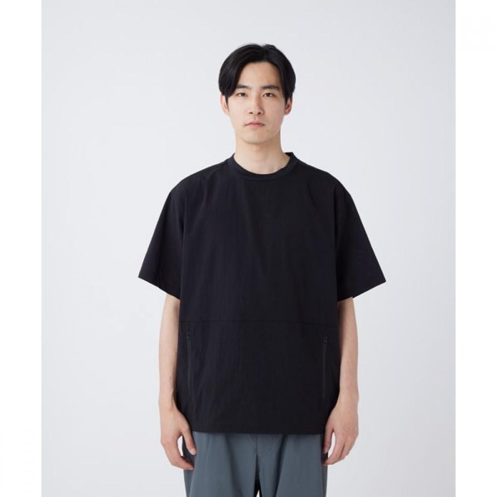 Snow Peak BreaThable Quick Dry T ShirT MenS cuT Sewn Black S cS 26Su015