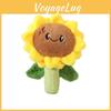 Cartoon Plush Sunflower Toys Children Soft Fill Doll Decorations Gift Holiday