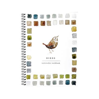Watercolor Workbooks Beginner Friendly Birds Coloring Book Art Crafts Painting Supplies Water Color Book For Kids Adult Painting