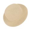 Men Women Straw Hat Travel Beach Sun Block Hat   Wide Brim Straw Hat UPF 50+