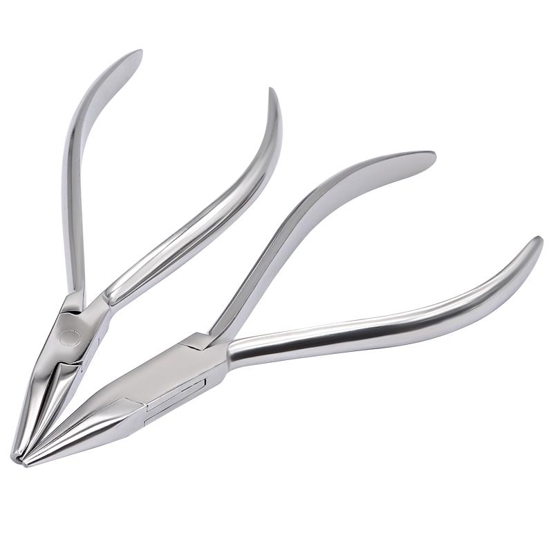 1Pc Dental Plier Curving Wire Distal End Ligature Cutter Bracket Removing Forcep Flat Sharp Trigeminal Top Orthodontic Pliers
