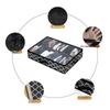 Vlies-Schuhboxen Organizer Faltbar Schrank Schrank Schuhe Halter Transparent Unterbett Staubdicht 12 Paar Schuhe Aufbewahrungstaschen