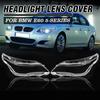 Car Front Headlamp Clear Cover For BMW 5-Series E60 E61 525i 530i 545i 550i 2003-2010 Headlight Shell Lens Cover Lampshade