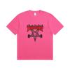 A1-07 Summer Thrasher Letter Print T-Shirt Men Women Oversized Cotton Short Sleeve Casual Streetwear Tee Top