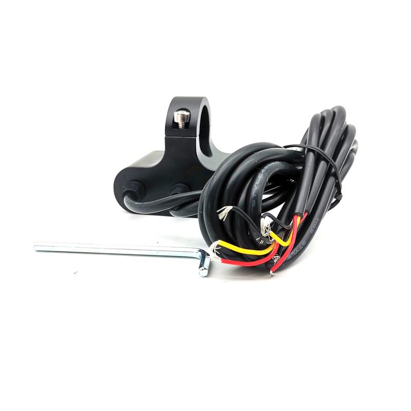 CNC 25MM Motorcycle Handlebar Switch Push+Press Buttons for LED Light Horn Motor