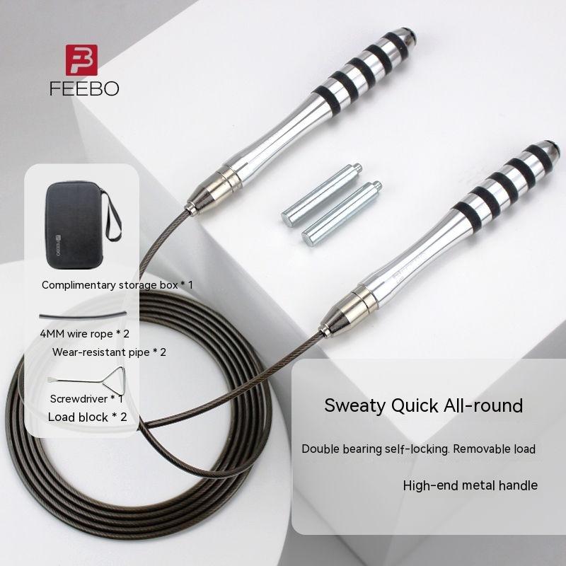 Скакалка самоблокирующаяся двухосная скакалка для сжигания жира для ...