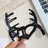 Stylish and Casual Women's Hair Clips with Fresh Plaid Bows, Claw Clips, Sweet Heart-shaped Hair Clips, and Simple Hair Accessories.