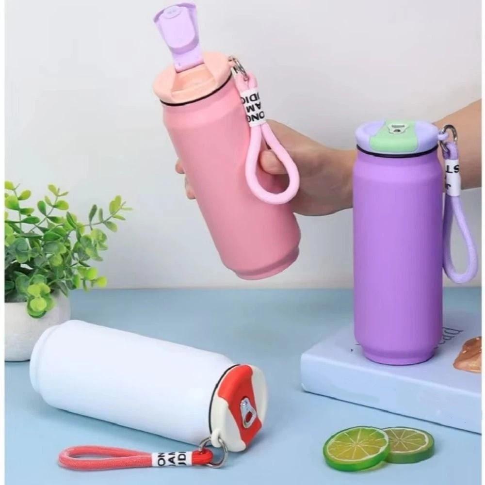 Wide Mouth Sport Thermos Cup 500ML Insulated Water Bottle Reusable Vacuum Flask  Kitchenware